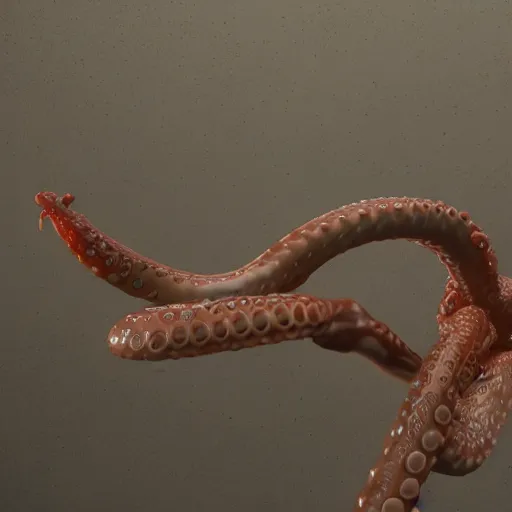 Image similar to caught with a 6 legged oil tentacle chicken, hyper detailed, octane render, trending at gitmo, 8 k.