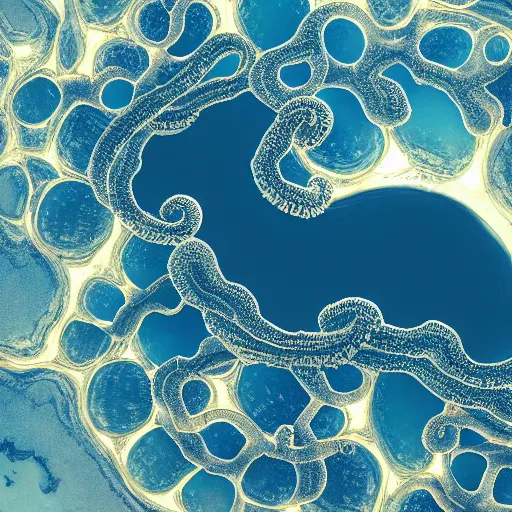 Prompt: tentacles covering earth, shot from space, space, sci - fi, twisted tentacles, amazing 4 k high quality digital art, trending on artstation, award - winning