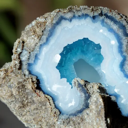 Image similar to amethys quartz geode