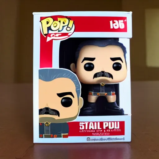 Image similar to stalin funko pop