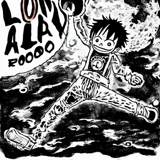 Image similar to luffy Moon landing by Eiichiro Oda