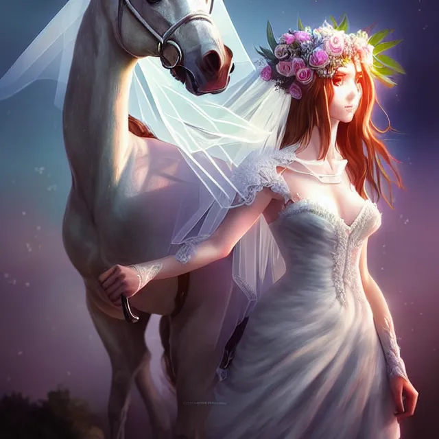 Prompt: epic professional digital art of 👰 🏇 ❌ 🍃, 👰 🏇 ❌ 🍃, best on artstation, cgsociety, wlop, Behance, pixiv, deviantart, cosmic, epic, stunning, gorgeous, much detail, much wow, masterpiece