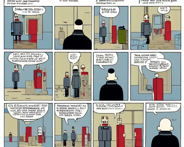 Prompt: chris ware