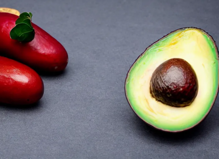 Prompt: dslr food photograph of avocados with elon musk morphing through, 8 5 mm f 1. 8