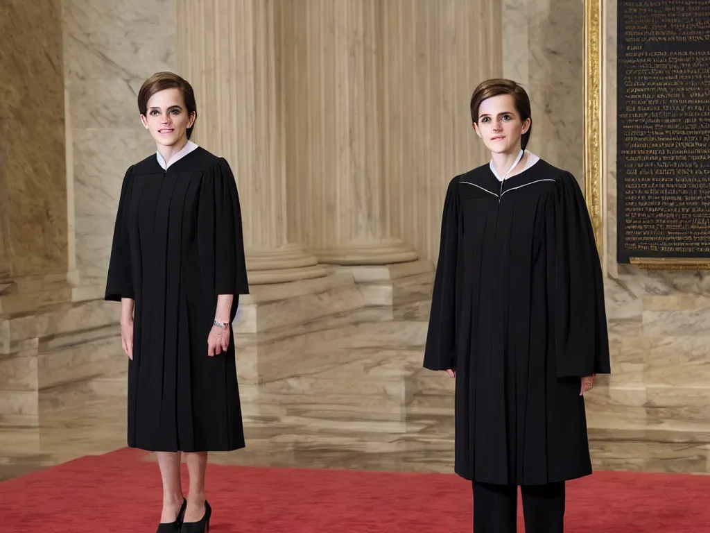 Image similar to us supreme court chief justice emma watson, official government photo