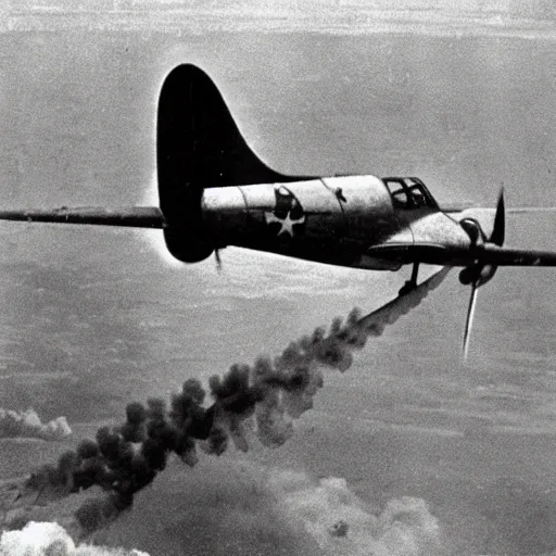 Image similar to ww 2 plane dropping nuclear bomb