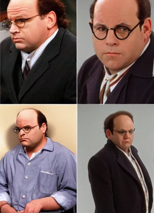 Image similar to George Costanza as the Doctor from Doctor Who