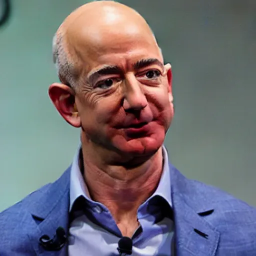 Image similar to jeff bezos as a bum