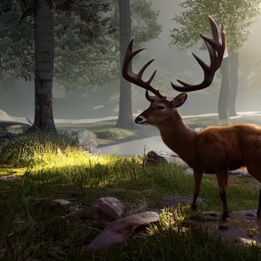 Image similar to deerlet unreal engine