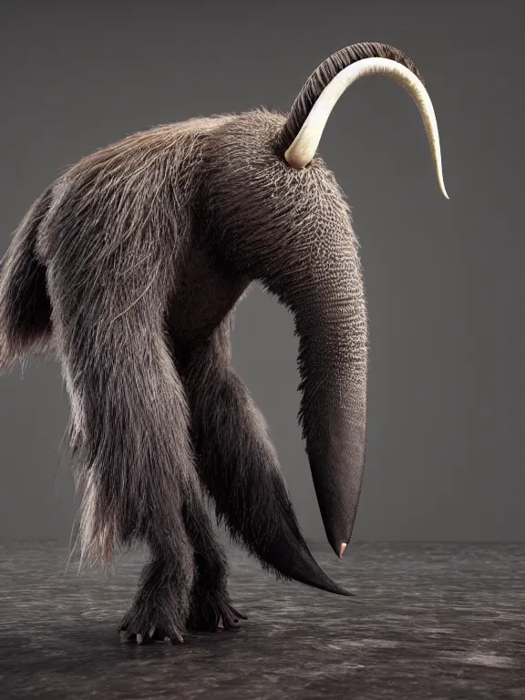 Image similar to A lovely giant anteater,pixar animation,hyper detailed, studio lighting, artstation, octane renderer, unreal engine