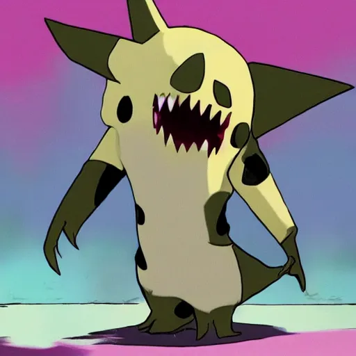 Image similar to Mimikyu, the mimic Pokémon