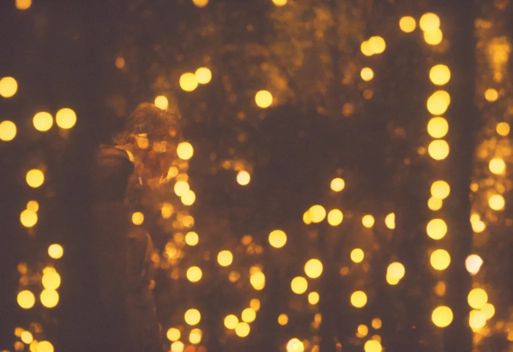 Image similar to jamie lannister, cinestill, lomo, bokeh, out of focus, night, dramatic lighting