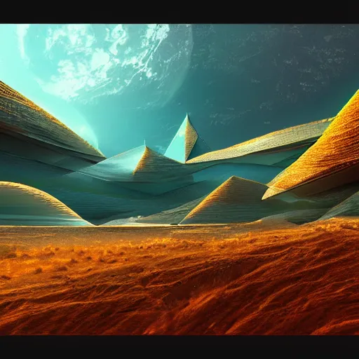 Image similar to futuristic landscape photprealism ultradetailed digital art, golden ratio, art canvas, award winning, masterpiece trending on artstation 8 k 1 5 0 mpx