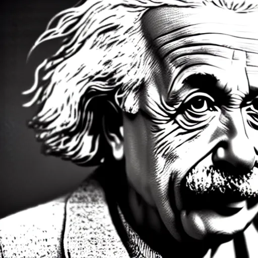 Prompt: albert einstein, highly detailed, extremely high quality, hd, 4 k, 8 k, canon 3 0 0 mm, professional photographer, 4 0 mp, lifelike, top - rated, award winning, realistic, detailed lighting, detailed shadows, sharp, no blur, edited, corrected, trending