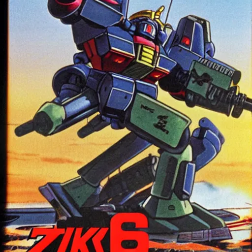 Image similar to zaku ii, from mobile suit gundam ( 1 9 7 9 anime )