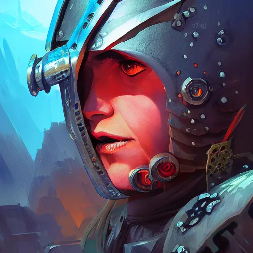 Image similar to cyberpunk viking helmet mask warrior goddess robot ninja fantasy, art gta 5 cover, official fanart behance hd artstation by jesper ejsing, by rhads, makoto shinkai and lois van baarle, ilya kuvshinov, ossdraws