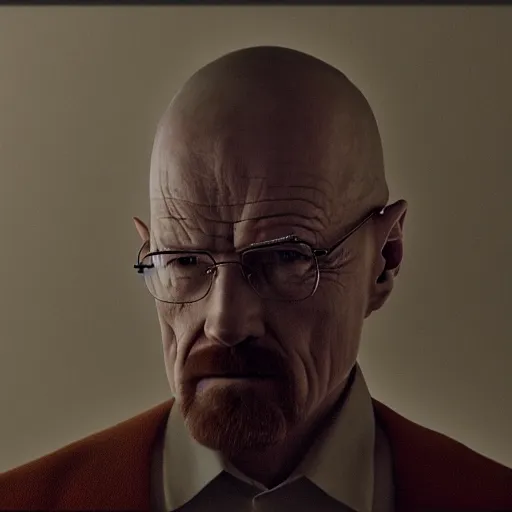 Image similar to a screenshot of walter white in elden ring, highly detailed, 4 k