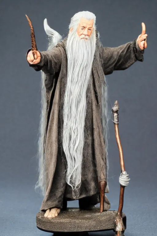 Image similar to gandalf on the catwalk, Fullbody