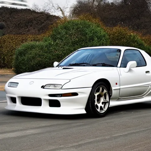 Image similar to white mazda rx 7 fd