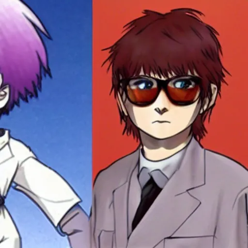 Image similar to Walter white is asuka from evangelion