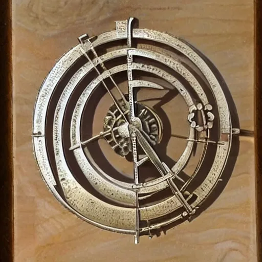 Image similar to astronomical armillary rings