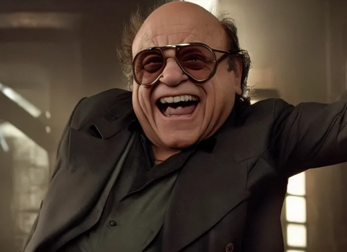 Prompt: cinematic still, danny devito as wolverine, x - men ( 2 0 1 9 )