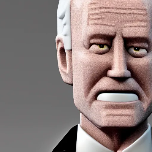 Prompt: bootleg joe biden lego figure, 3 d render, octane, ray tracing, ultra detailed, photorealistic, high resolution, 8 k