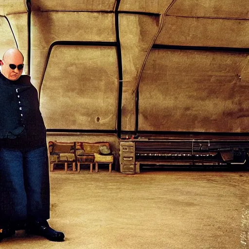 Image similar to Gru photo by annie leibovitz