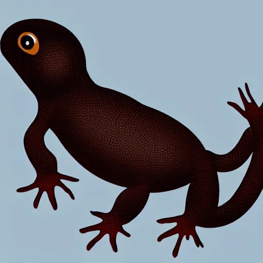 Prompt: vector image of a salamander, clean, iconic, simple, artstation, white background, western