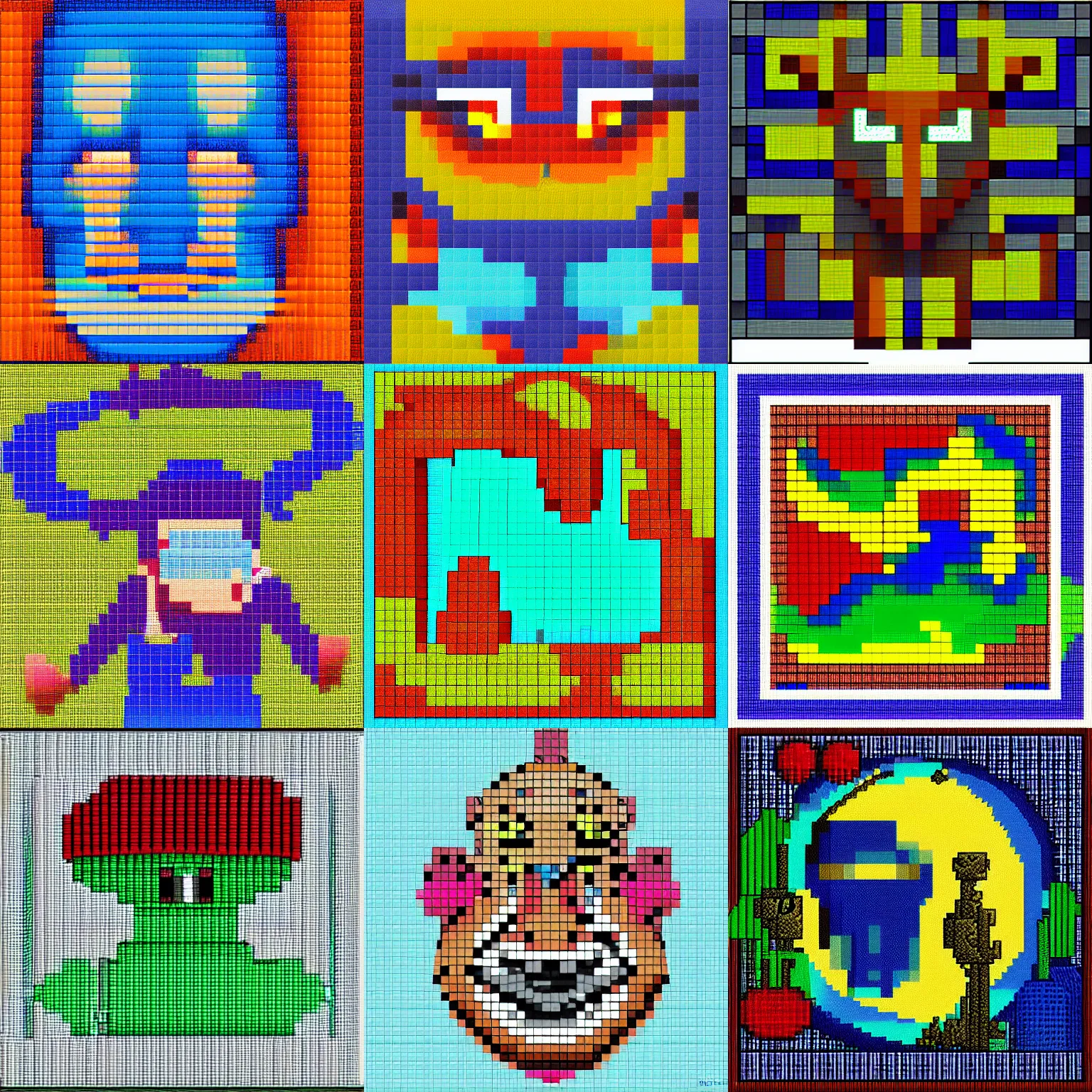 Prompt: pixel art by jason perry