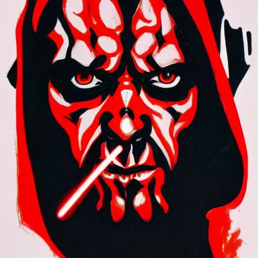 Image similar to darth maul