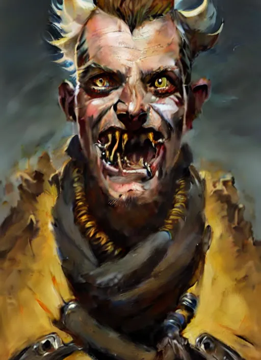 Prompt: portrait of junkrat from overwatch, victorian, concept art, detailed face, fantasy, close up face, highly detailed, cinematic lighting, digital art painting by greg rutkowski