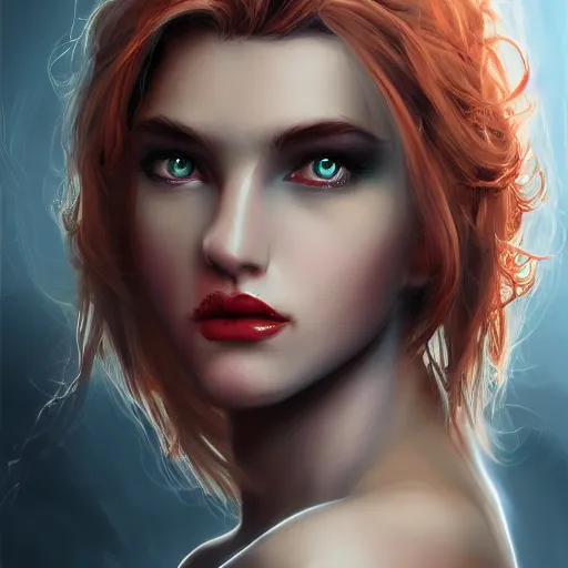 Image similar to A beautiful woman warrior, trending on artstation, soft focus, tempting, confident, alluring, seductive, attractive, beautiful, sensual, woman