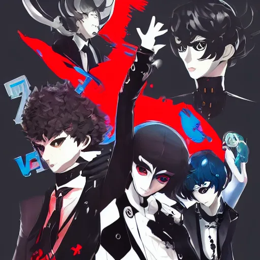 Image similar to a new persona 5 character game by Stanley artgem LAU , trending on artstation, artbook, stylish, persona 5 art style WLOP, Rossdraws, Gesture draw, James Jean, Andrei Riabovitchev, Marc Simonetti, and Sakimichan,