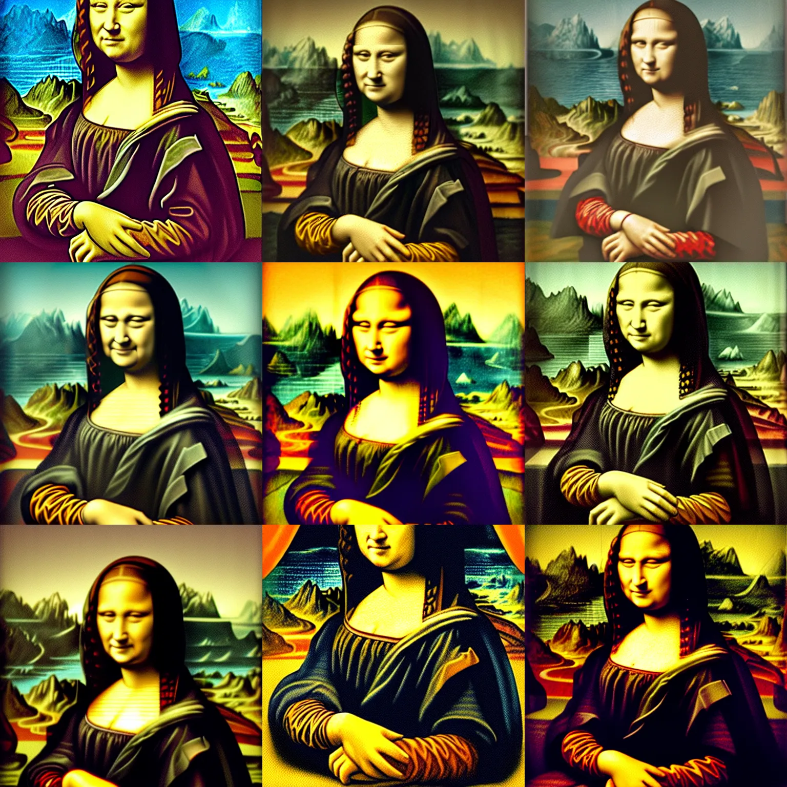 Prompt: sponge bob as mona lisa, original style