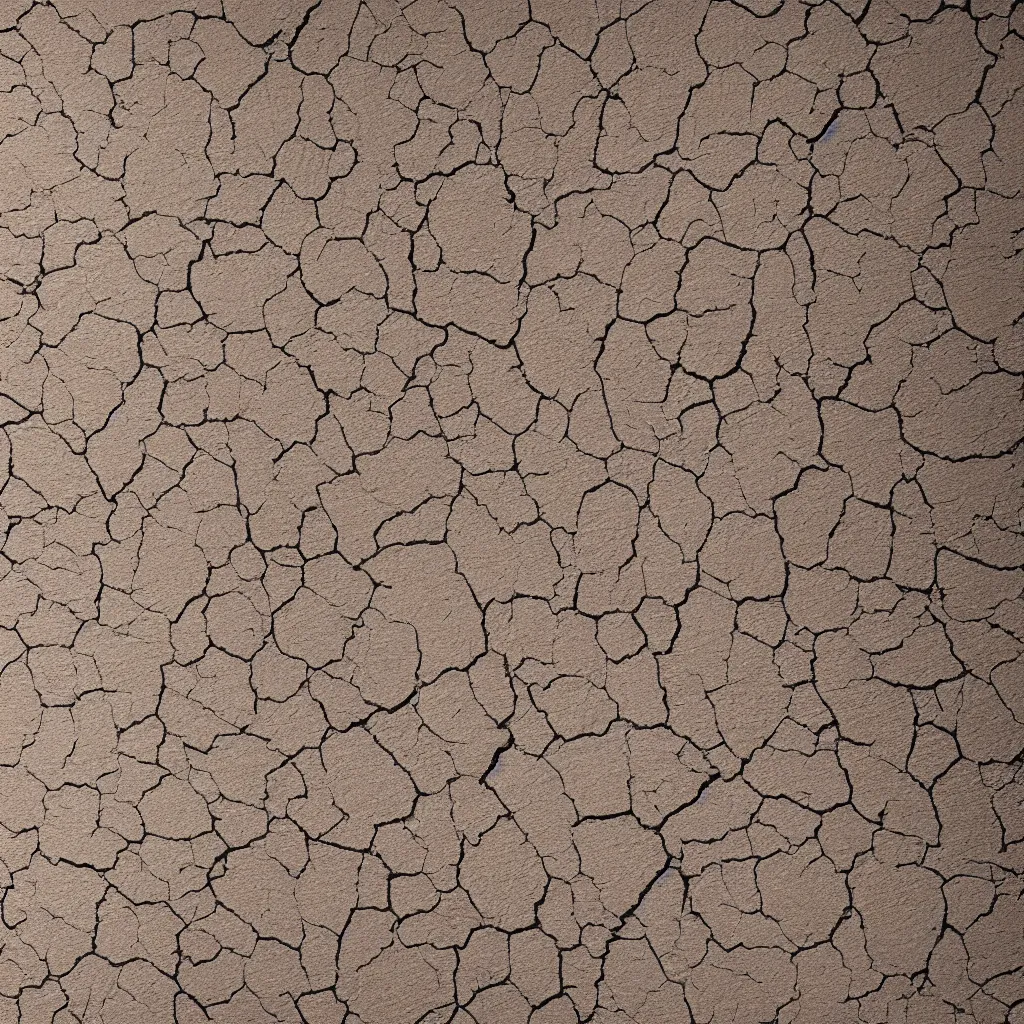 Prompt: cracked clay texture material, high definition, high detail, 8k, photorealistic