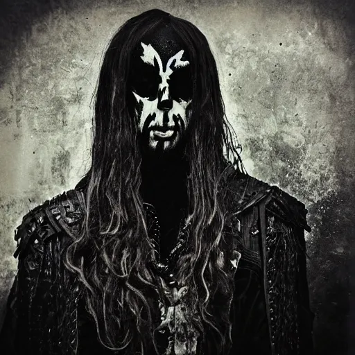 Image similar to omer adam black metal album cover