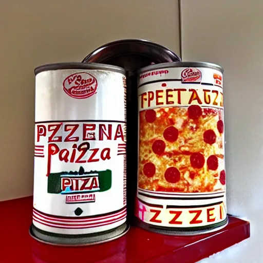 Image similar to canned pizza