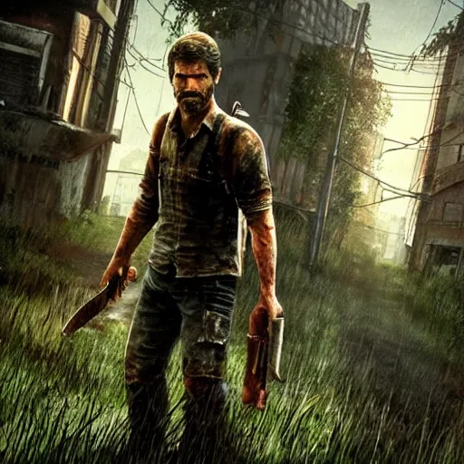 Image similar to Josh Duhmel as Joel in The Last Of Us