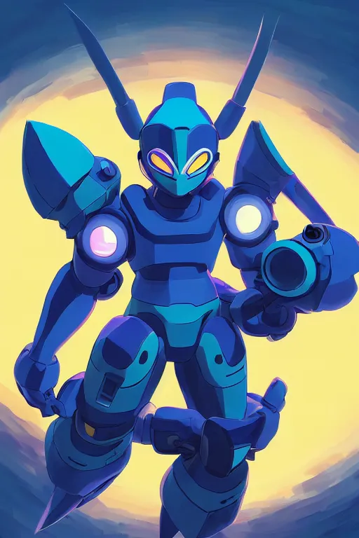 Image similar to robot ninja mask helmet megaman x zero rockman 2 0 2 2 switch game boss legacy collection fanart artsation, art gta 5 comics, behance hd by jesper ejsing, by rhads, makoto shinkai and lois van baarle, ilya kuvshinov, rossdraws global illumination ray tracing