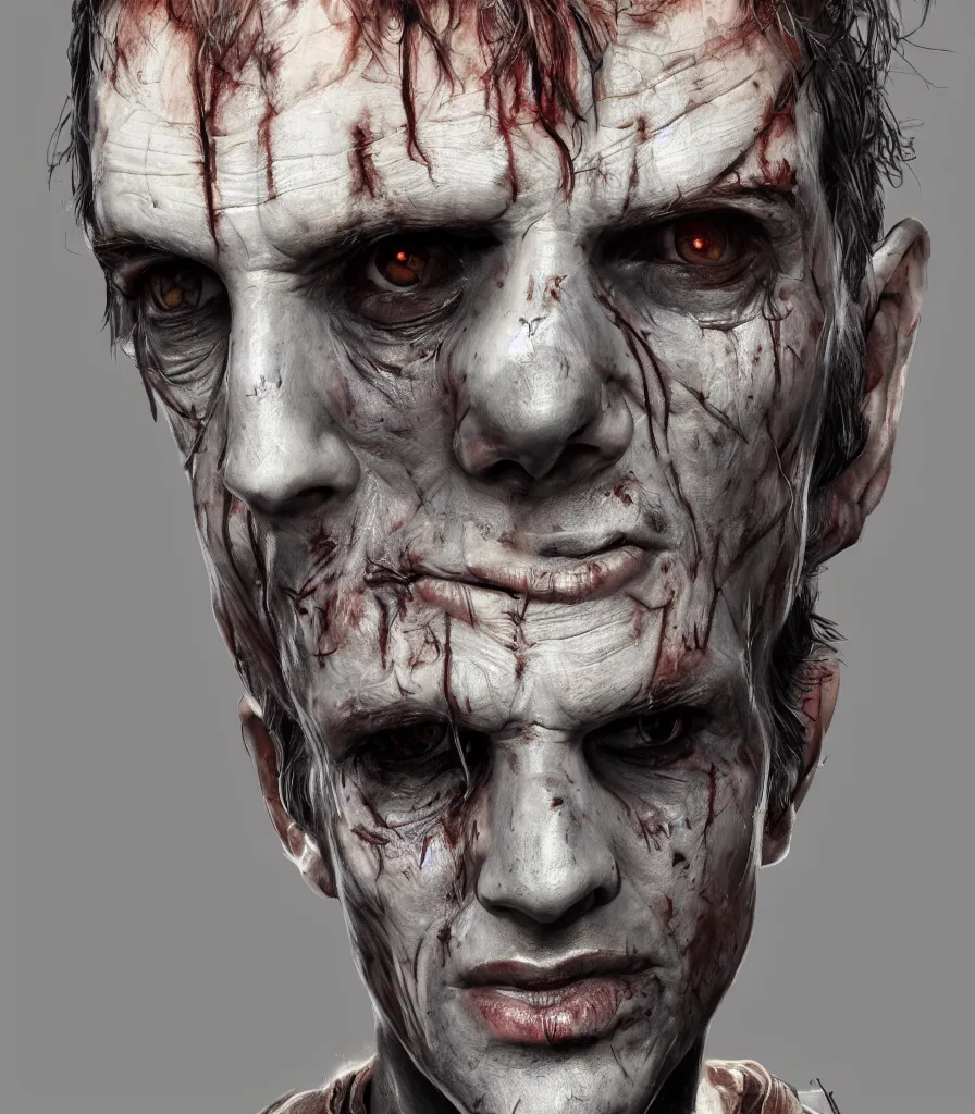 Image similar to ultra realistic portrait of the Doctor from Dead by daylight, 8K resolution, detailed, Artstation