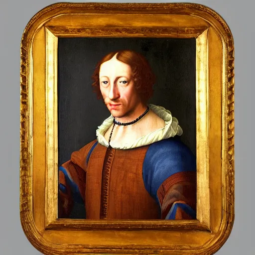 Prompt: a renaissance style portrait painting of Woody