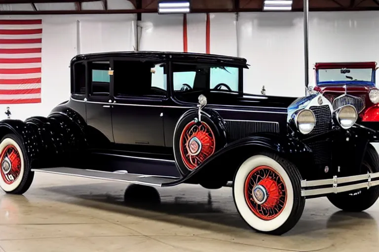 Image similar to 1 9 3 0 cadillac v - 1 6