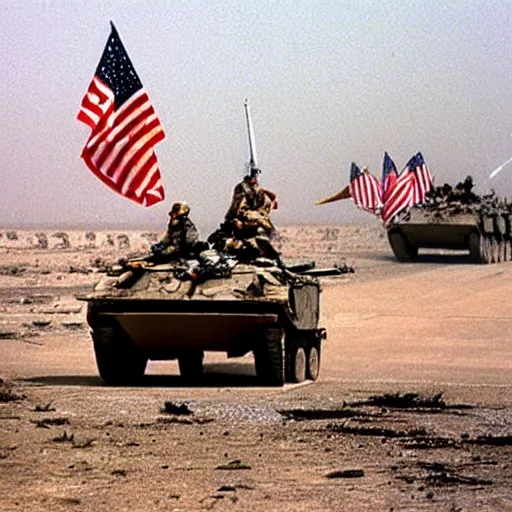 Prompt: gulf war