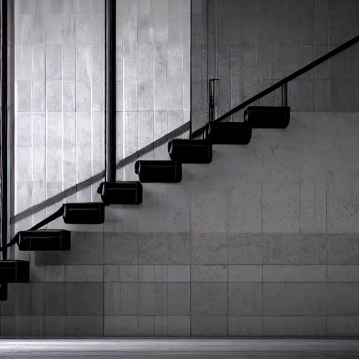 Image similar to bull terrier bounces up stairs rendered in unreal engine