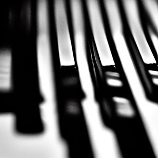 Image similar to twelve fingers playing the piano, extreme close up, 3 5 mm, sharp, in focus, award winning