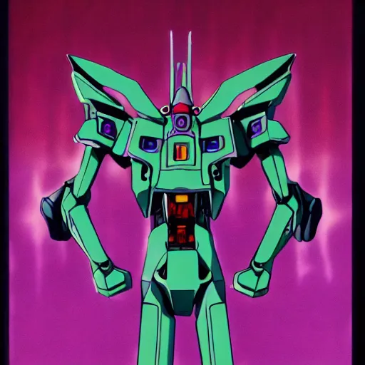 Image similar to a high detail drawing of eva 0 1 from evangelion, neon genesis evangelion, nge mecha suit