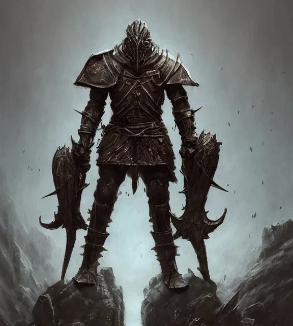 Image similar to crucible knight concept, beksinski, age of sigma art, frank franzetta, ruan jia, dark soul armor concept, trending on artstation, wayne barlowe, adrian smith fantasy art, elden ring art, the hobbit art, lord of the ring art, infinity blade armor