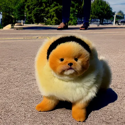 Prompt: Save the real-life Pokemon from climate change! Put a fee on carbon<description>Pet pokemon on leash</description>