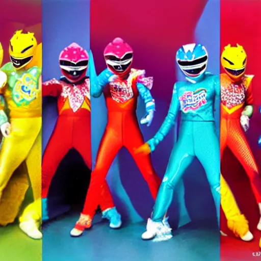 Image similar to sour patch power rangers